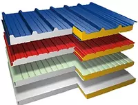 Сэндвич панель Стенавой Пенополиуретан (ППУ)1.16см-10см - 377 000 сум