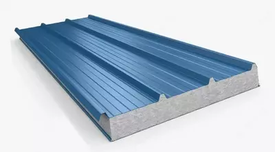 Сэндвич панель Кровельный Пенополиуретан 100/0.5/0.5