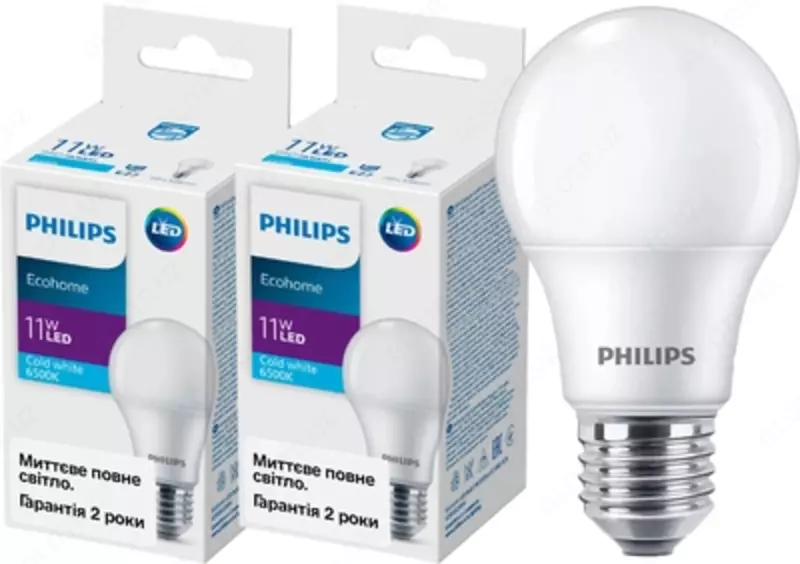 Philips Lampochka 11W E27 6500K 1CT/12RCA (929001900487) - 11 357.9 so'm