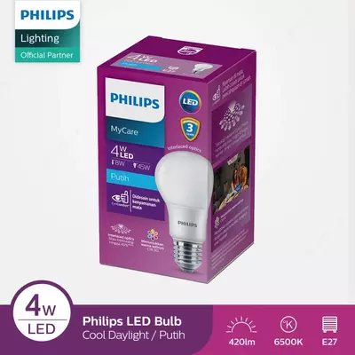 Philips Bulb 4W E27 6500K 1PF/12 RCAAPR (929001914738) - 7 389.5 сум / шт.