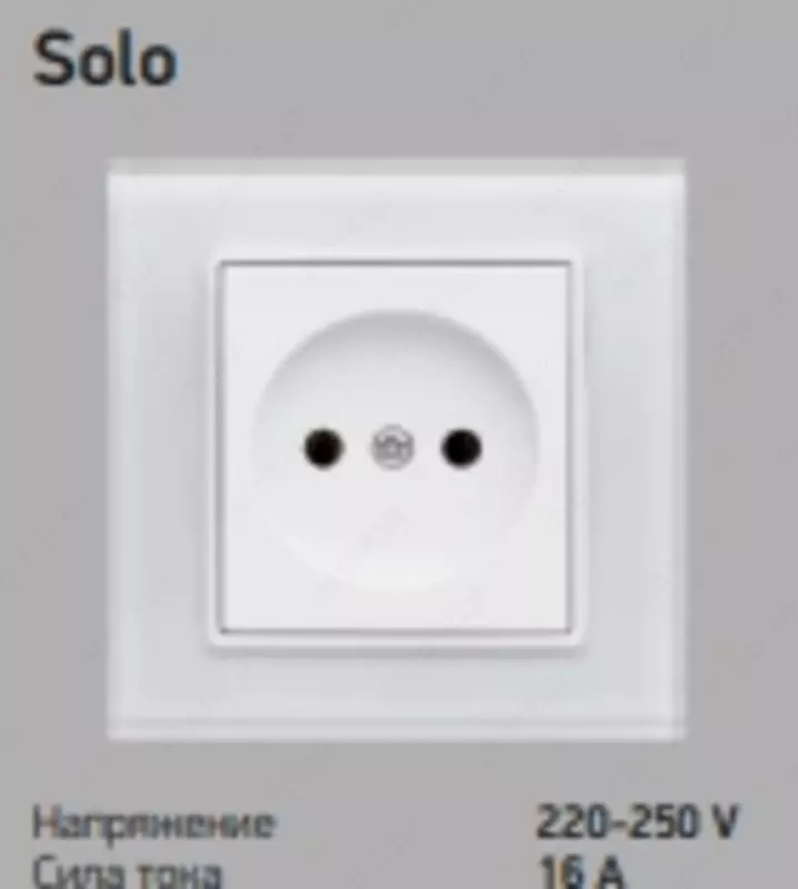  Розетка solo - 
