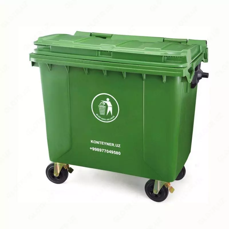 Контейнер пластиковый на колесах