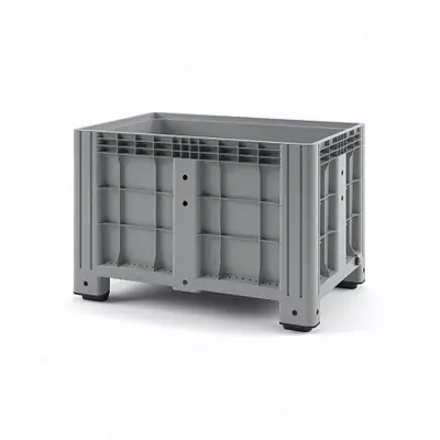 Пластиковый контейнер IBOX 1200х800 (сплошной, на ножках) Пластиковый контейнер IBOX 1200х800 (сплошной, на ножках)
