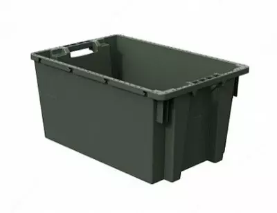 Ящик универсальный поворотно-вкладываемый 600х400х300 с зацепами для пакетов