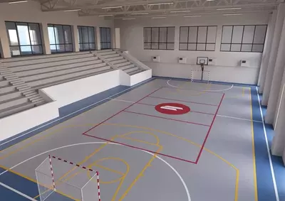 Спортивный линолеум