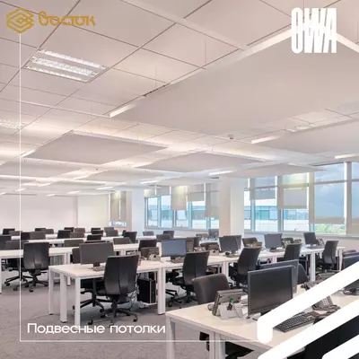 Цена по запросу Подвесные потолки OWA