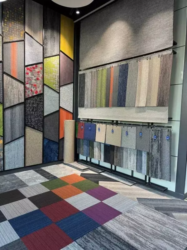 Ковровые плитки из тафтинговых материалов ITC