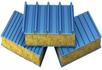 Кровельные сэндвич-панели с минеральной ватой - 223 000 сум / кв.м