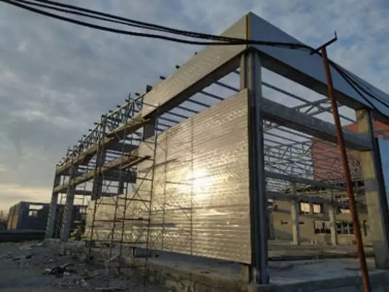 Монтаж и установка сэндвич-панелей