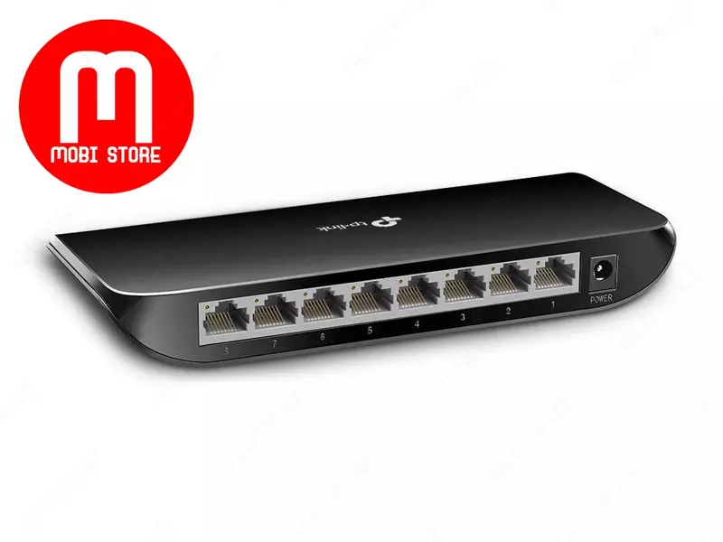 Настольный коммутатор с 8 гигабитными портами