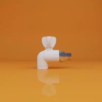 Radiator uchun burchakli kran Ø25/3/4