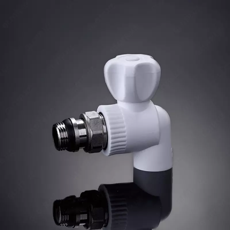 Угловой кран для радиатора Ø20*1/2 (Импорт)