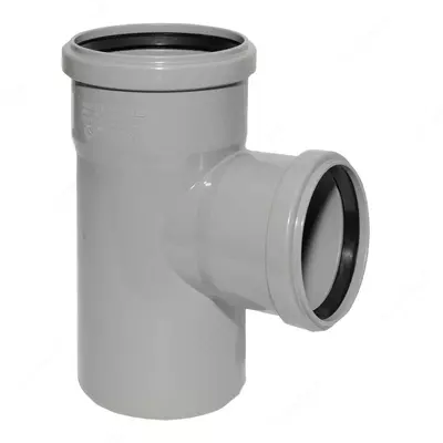 Kanalizatsiya troynigi, 90 gradus Ø76/50