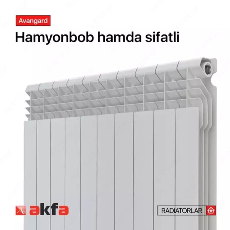 BIMETALL RADIATOR AKFA AVANGARD