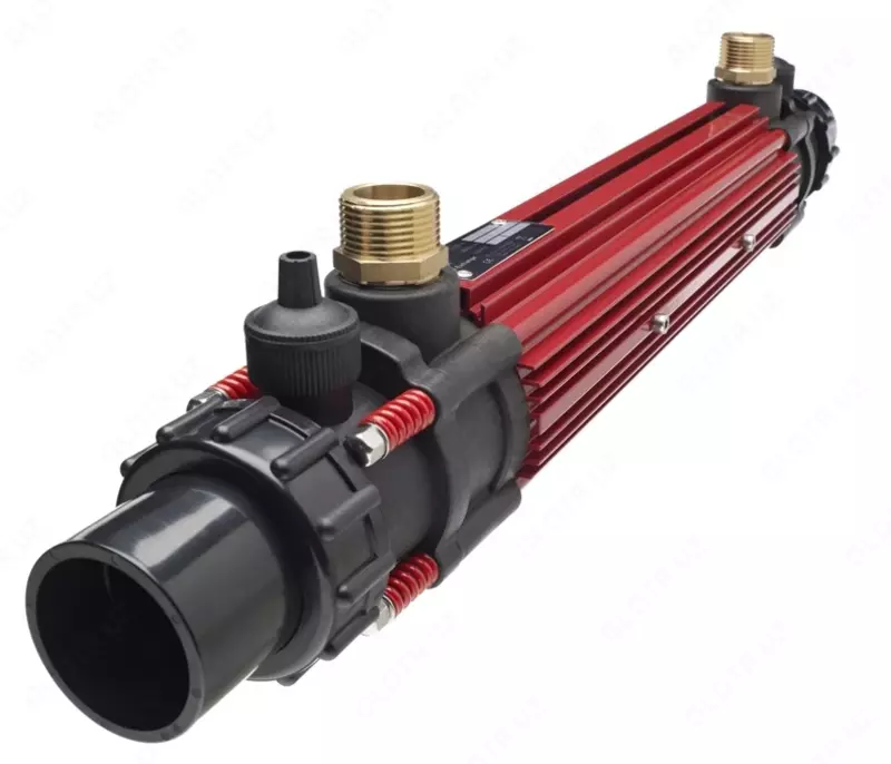 "Elecro" basseyn uchun issiqlik almashtirgich (titan