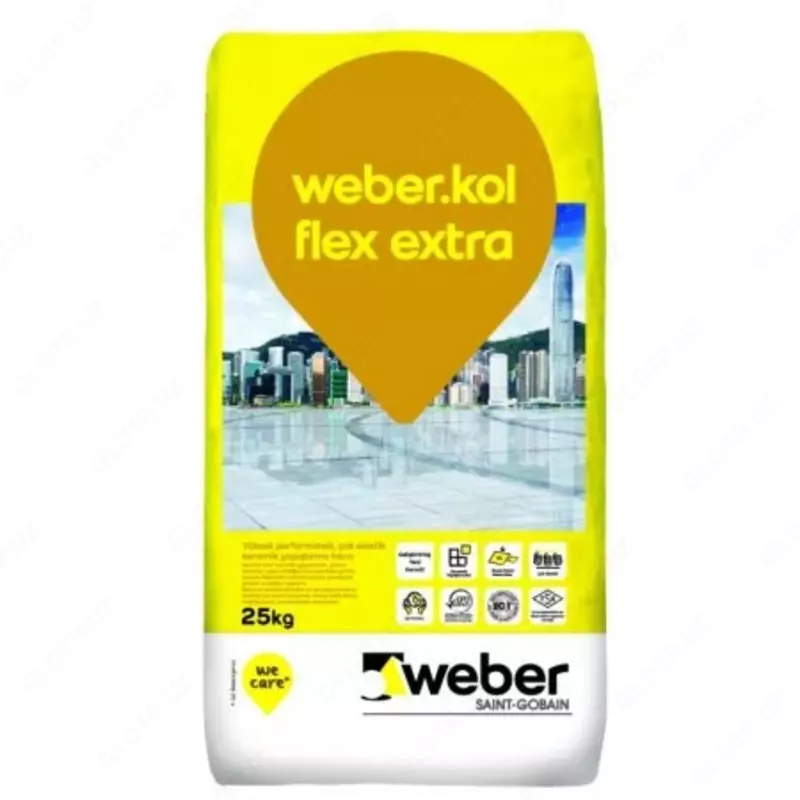 Клей плиточный для бассейнов "Weber" (Турция) - 418 713.1 сум