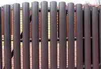 Заборы и ограждения из евроштакетника