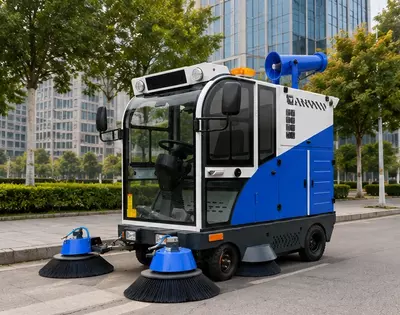  Подметальная уборочная машина МК 1 - Mervan makina