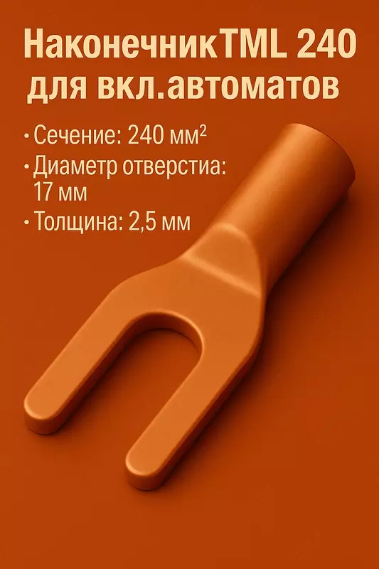 Наконечник ТМ 240 для вкл.автоматов