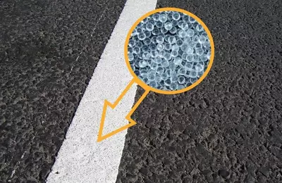 106-600 mikronli yo'llar uchun shisha boncuklar.