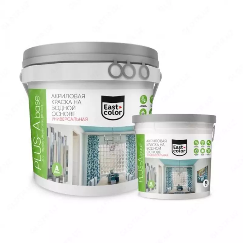 Plus asosli suvga asoslangan akril bo'yoq - A