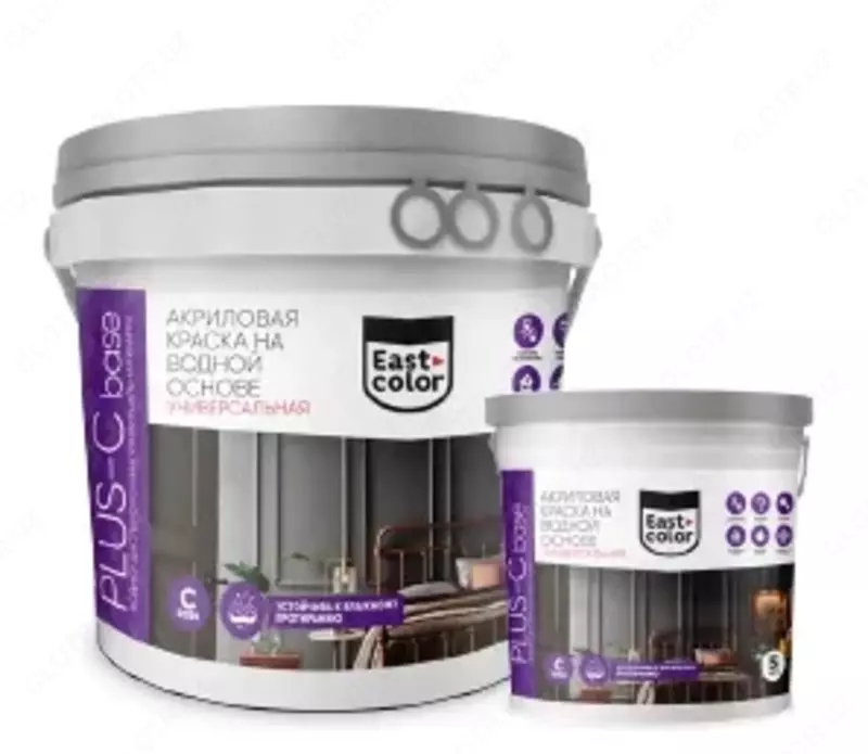 Plus asosli suvga asoslangan akril bo'yoq - C