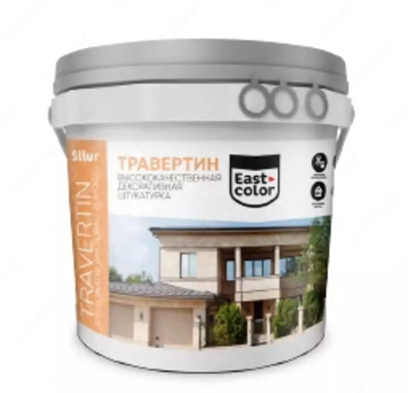 Dekorativ gips yuqori sifatli TRAVERTIN