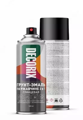 Rust primer-emal 3 ta 1 ta "Decorix" porloq