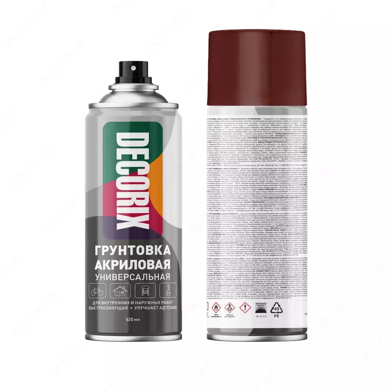 Aerozolli akril astar "Decorix" universal