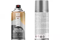Аэрозольная акриловая эмаль "DECORIX" с эффектом металлик