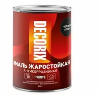 Эмаль для металла "DECORIX" жаростойкая +700°С/1000°С