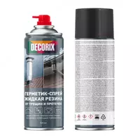 Aerozol plomba (suyuq kauchuk) "Decorix" bitum asosi