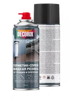 Aerozol plomba (suyuq kauchuk) "Decorix" bitum asosi