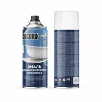 Vannalar va keramika uchun aerozolli epoksi emal "DECORIX" 0156-21 DX