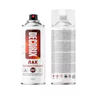 Issiqlikka chidamli aerozolli lak "DECORIX"