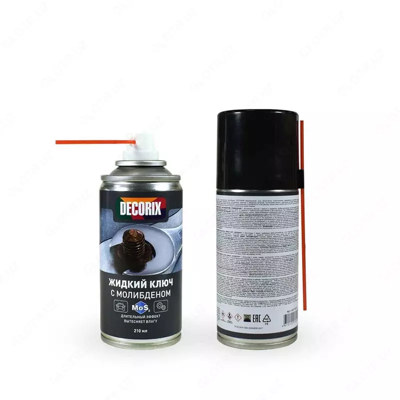 Аэрозольный жидкий ключ с молибденом "DECORIX" 0417-02 DA