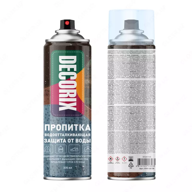 Aerozolli suv o'tkazmaydigan emdirish "DECORIX" 0161-00 DX universal