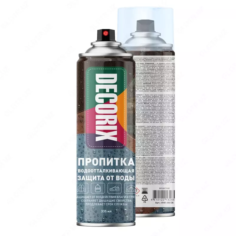 Aerozolli suv o'tkazmaydigan emdirish "DECORIX" 0161-00 DX universal