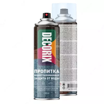 Aerozolli suv o'tkazmaydigan emdirish "DECORIX" 0161-00 DX universal