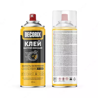Tez mahkamlash uchun aerozol yopishtiruvchi "DECORIX" 0151-05 DX