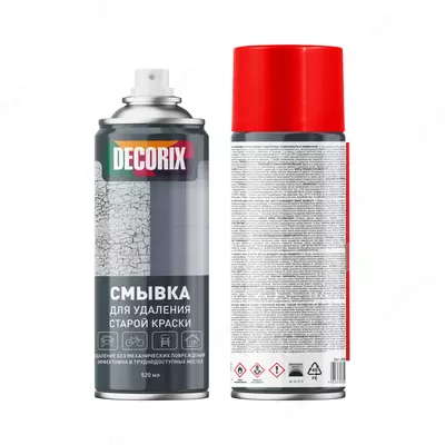 Аэрозольная смывка старой краски "DECORIХ" 0109-00 DХ