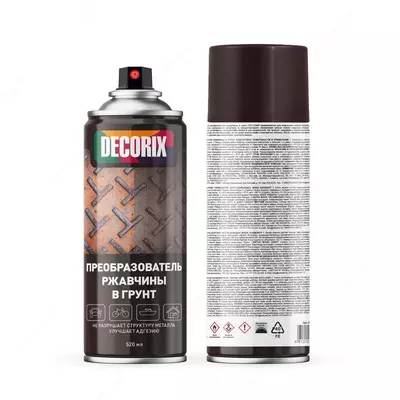 Аэрозольный преобразователь ржавчины в грунт "DECORIX" 0160-00 DХ