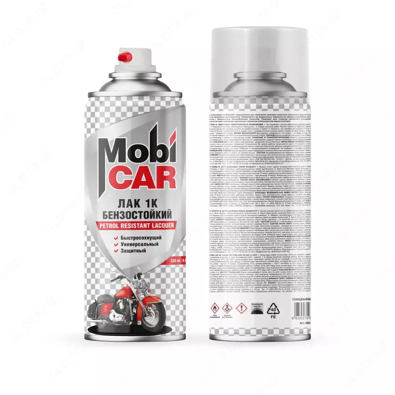 Alkid aerozolli lak "Mobi CAR" 0503-33 MC