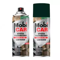 Аэрозольная акриловая эмаль (камуфляж) "Mobi CAR" ультраматовая