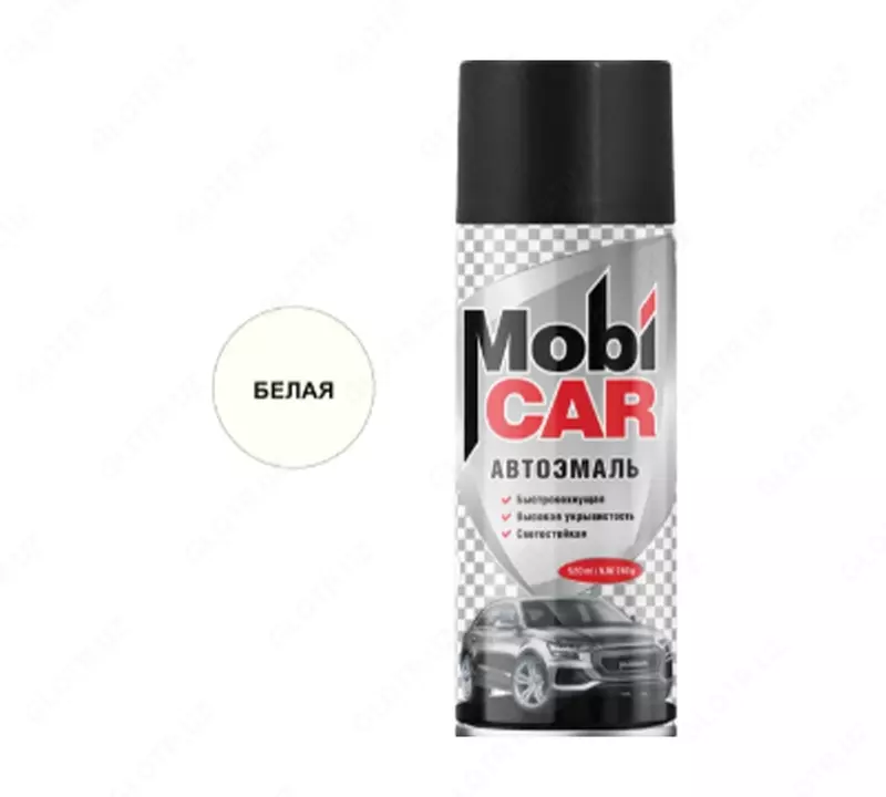 Автоэмаль «Mobi CAR» белого цвета