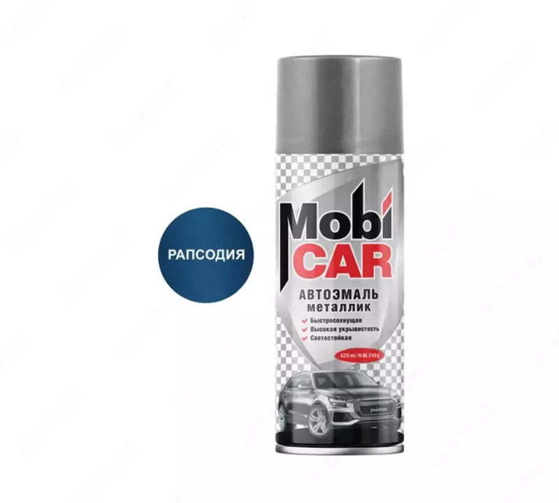 Автоэмаль металлик цвета "Рапсодия" Mobi CAR