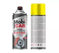 Эмаль для суппортов +300°С желтая глянцевая Mobi CAR