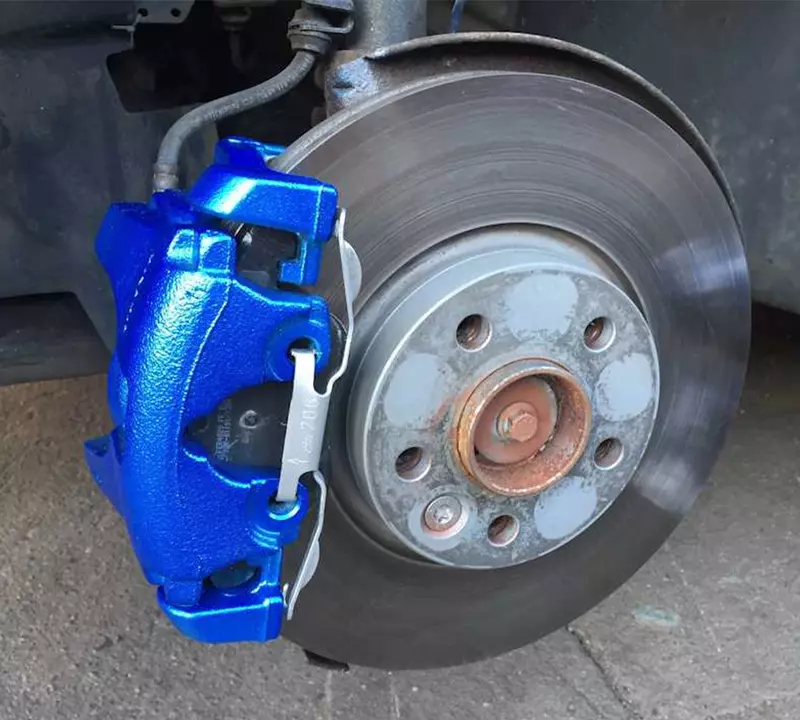 Эмаль для суппортов +300°С синяя глянцевая Mobi CAR - по запросу