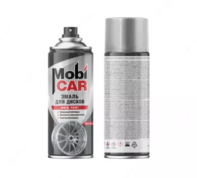 Эмаль для дисков серебристая Mobi CAR - Цена по запросу