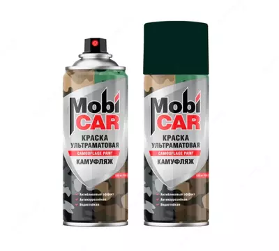 Kamuflyaj ultramat bo‘yoq rang "Harbiy yashil" Mobi CAR